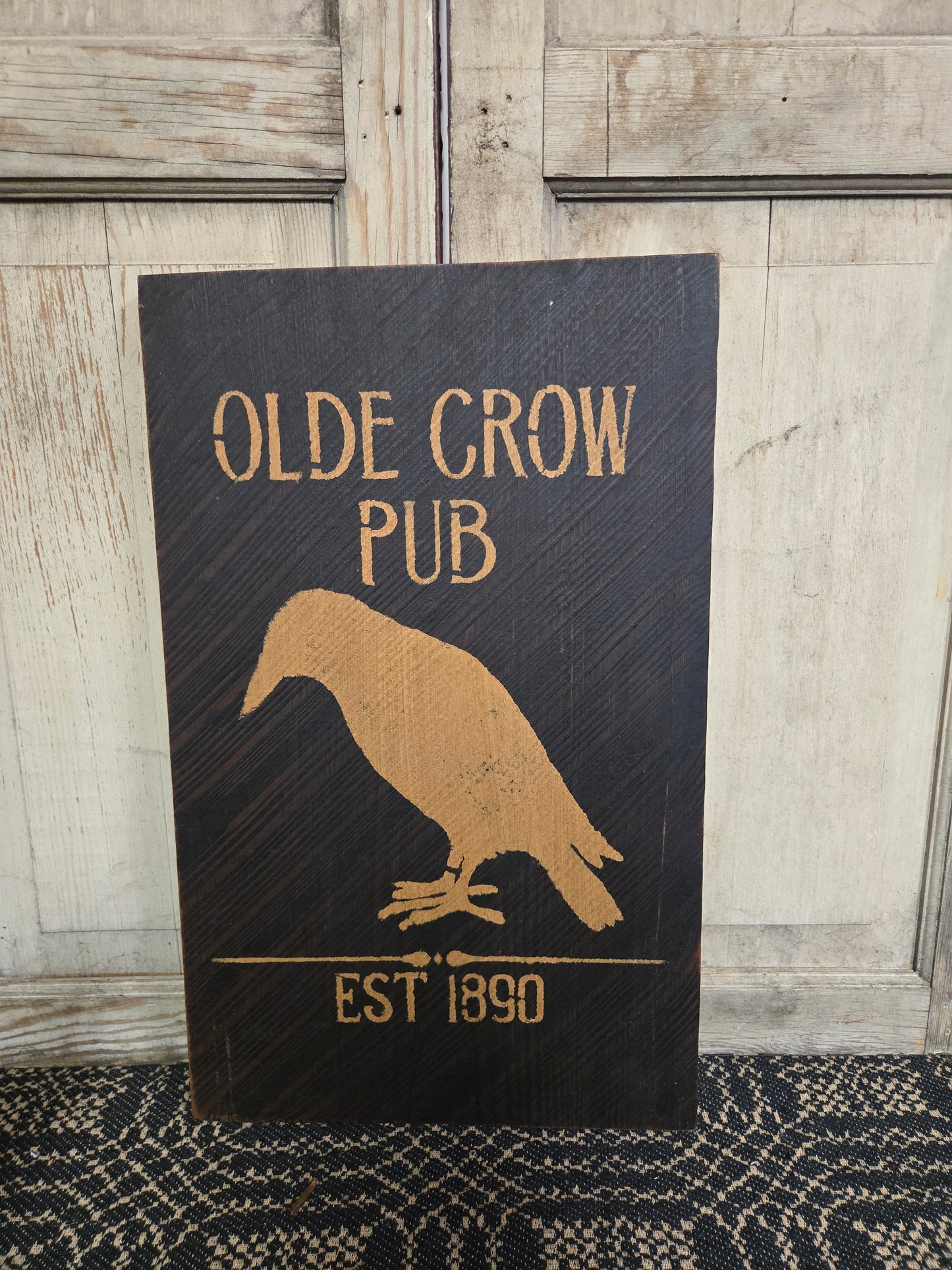 Collection of Hand-painted Combed Signs