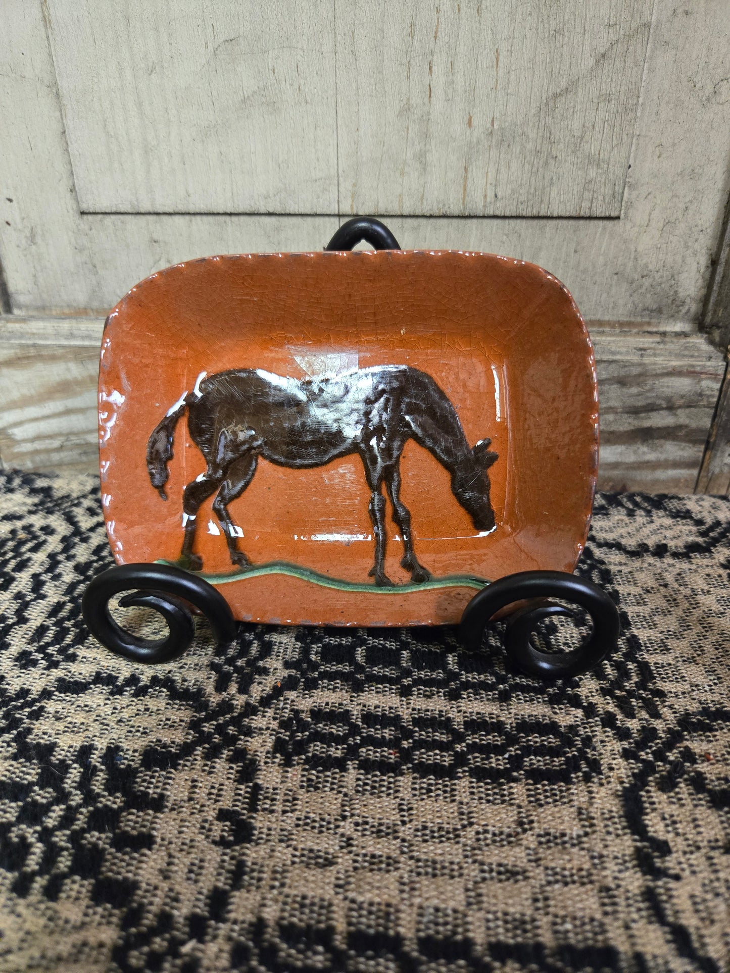 Collection of 3" x 5" Rectangle Plates - Turtle Creek Pottery from the Workshops of David T. Smith