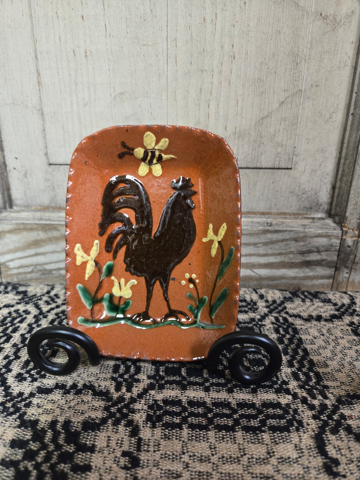 Collection of 3" x 5" Rectangle Plates - Turtle Creek Pottery from the Workshops of David T. Smith