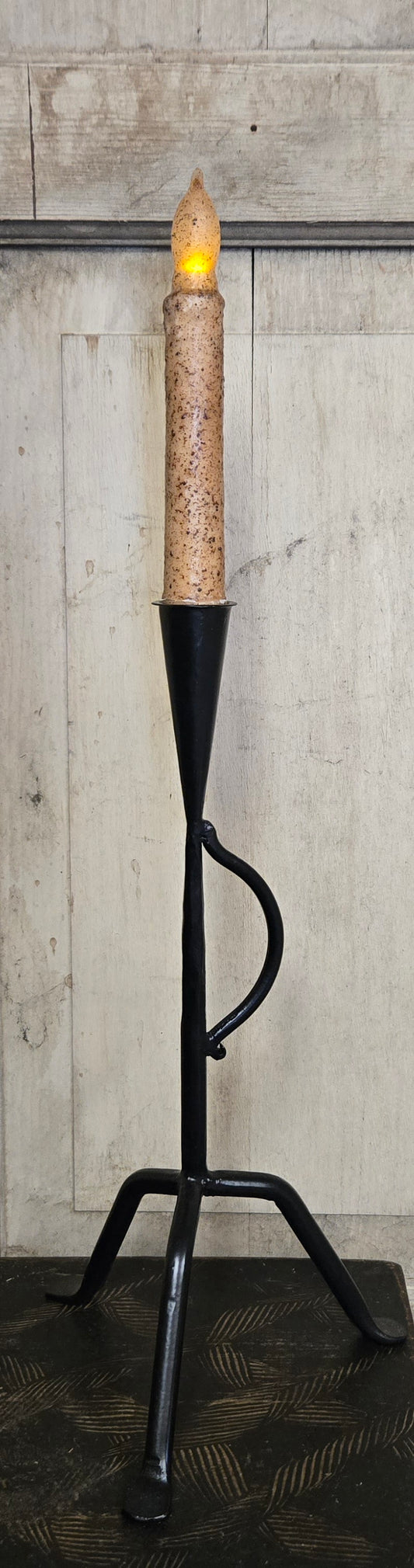 Wrought Iron Taper Holder