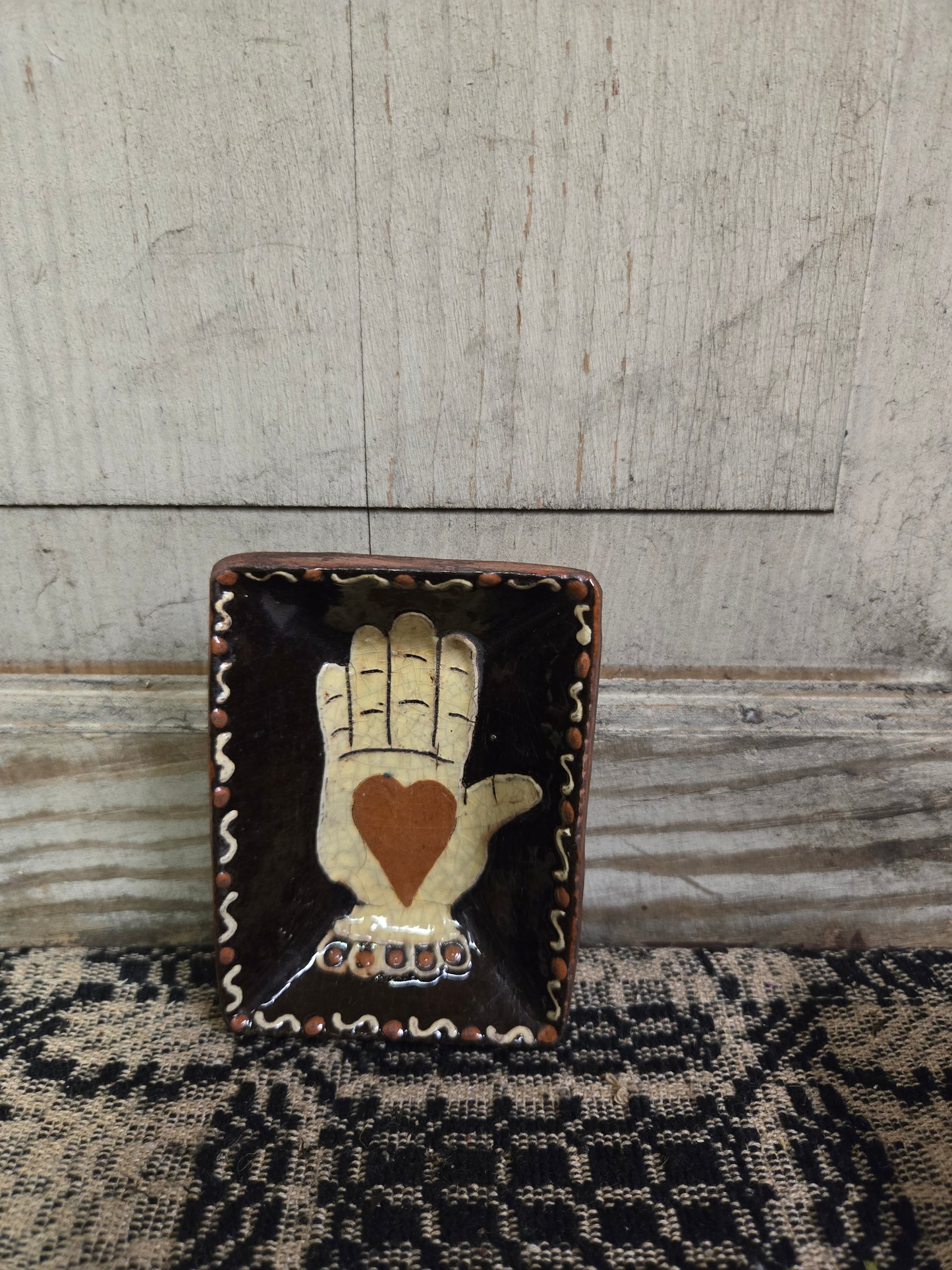 Collection of 2" x 3" Rectangle Plates - Turtle Creek Pottery from the Workshops of David T. Smith