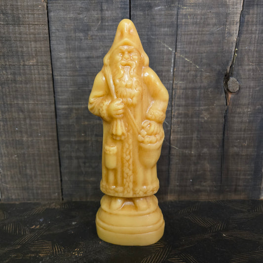Large Belsnickel Beeswax Figure