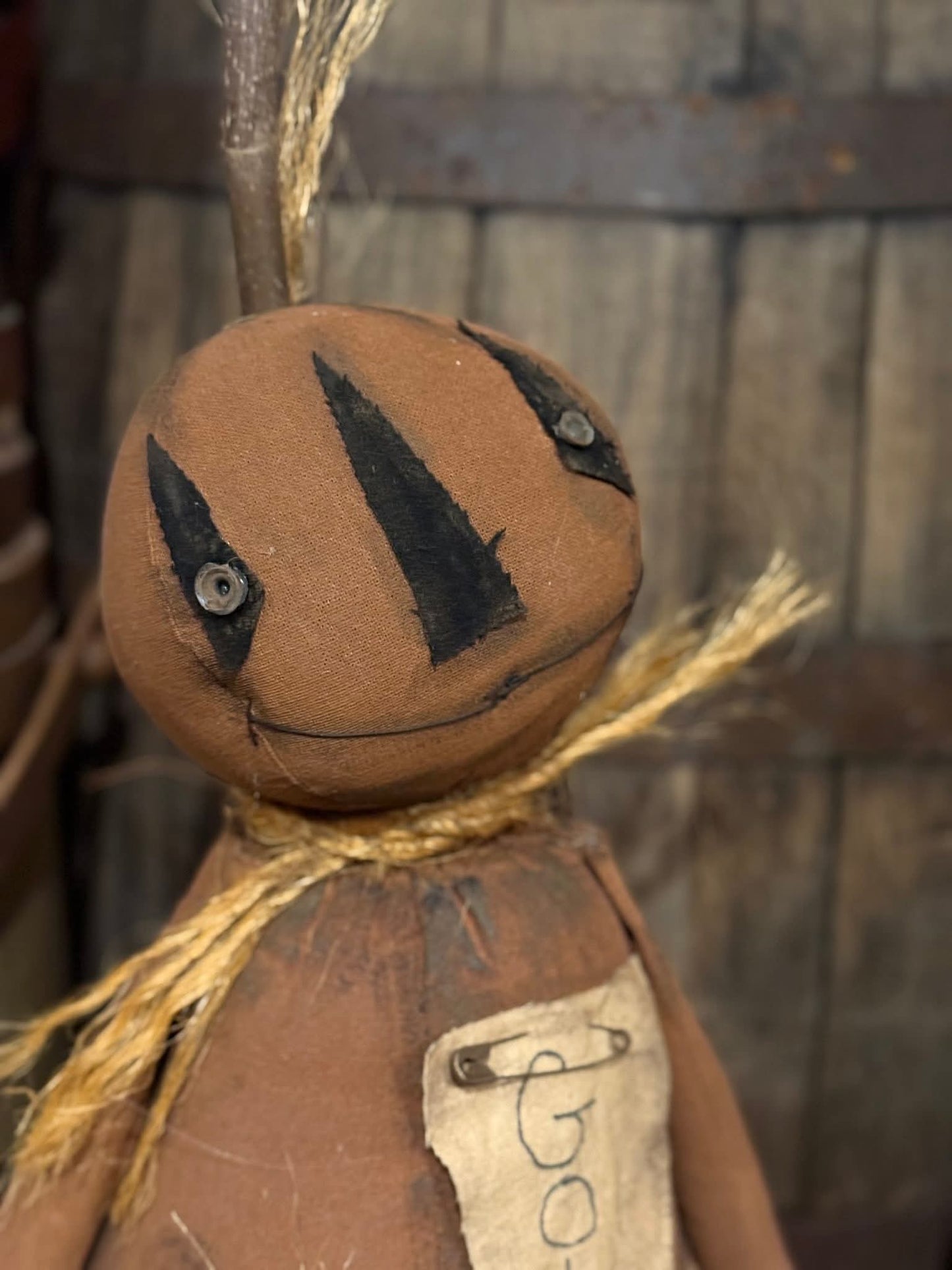 Primitive Goblin Pumpkin Man