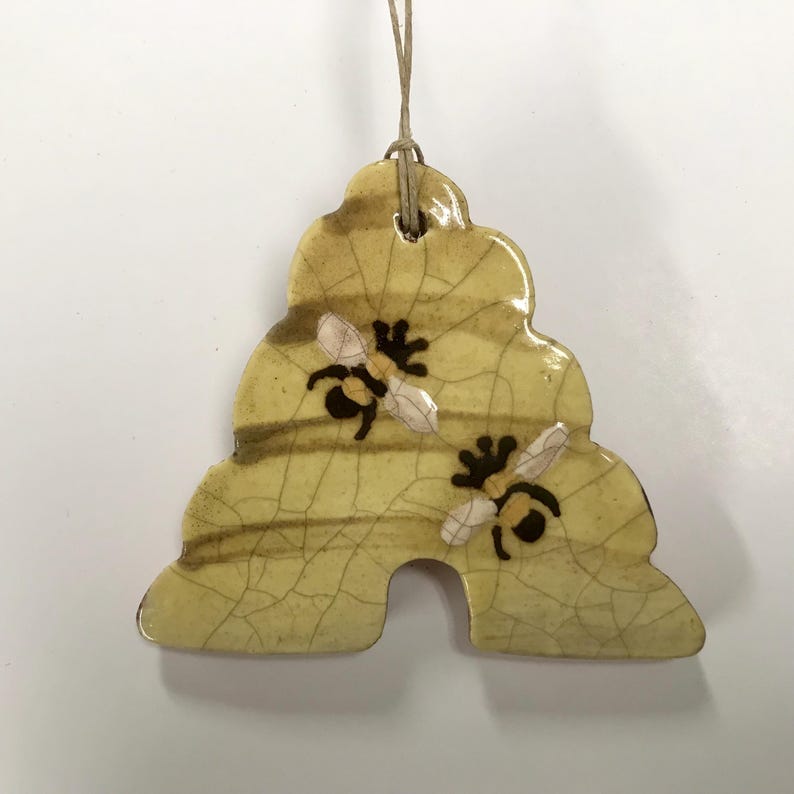 Beeskep Redware Ornament