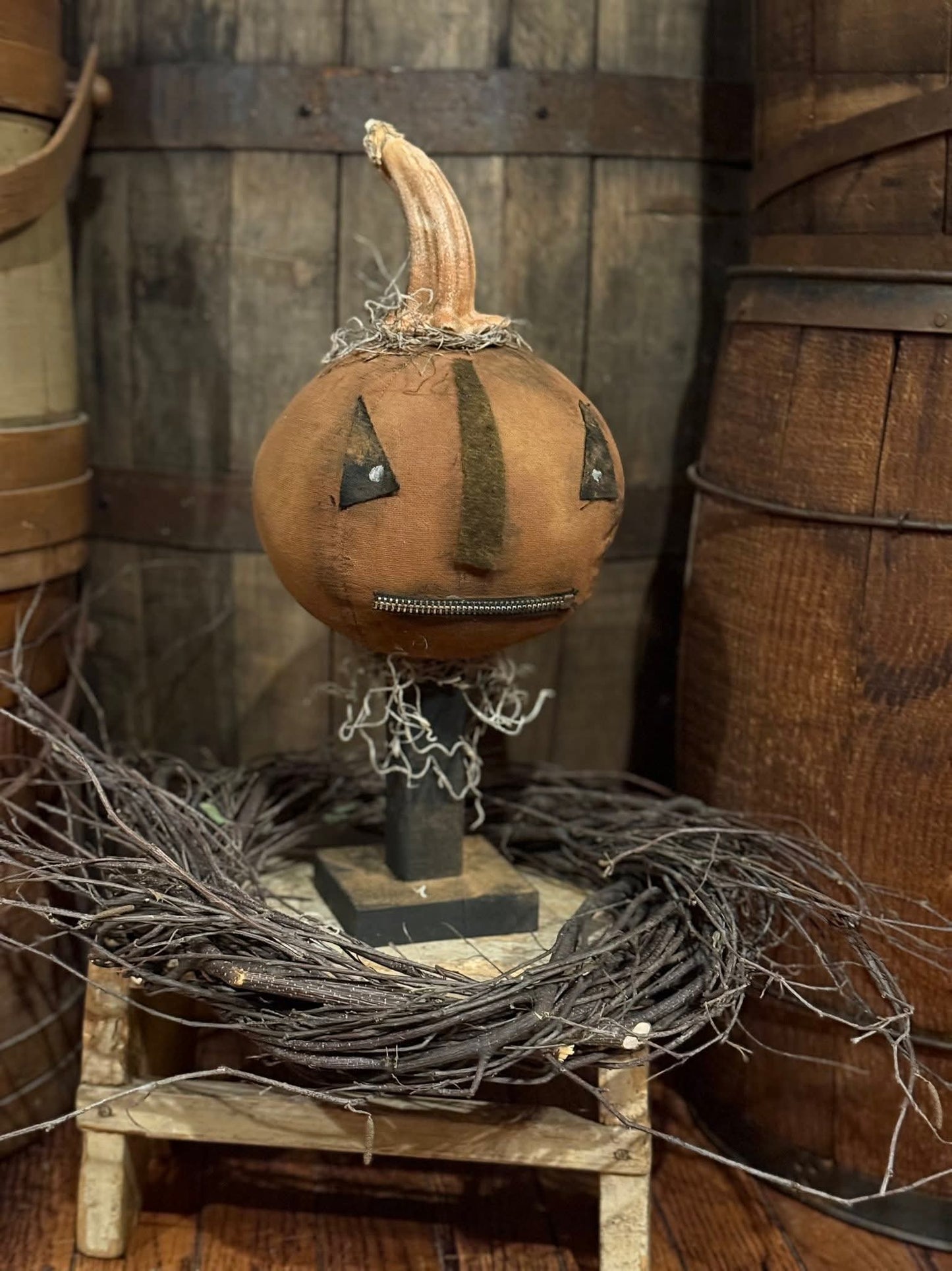 Primitive Zeek Pumpkin Man
