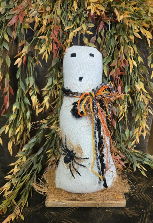 Halloween Ghost with Spider