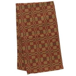 Patriot Knot Long Runner Cranberry/Green/Tan