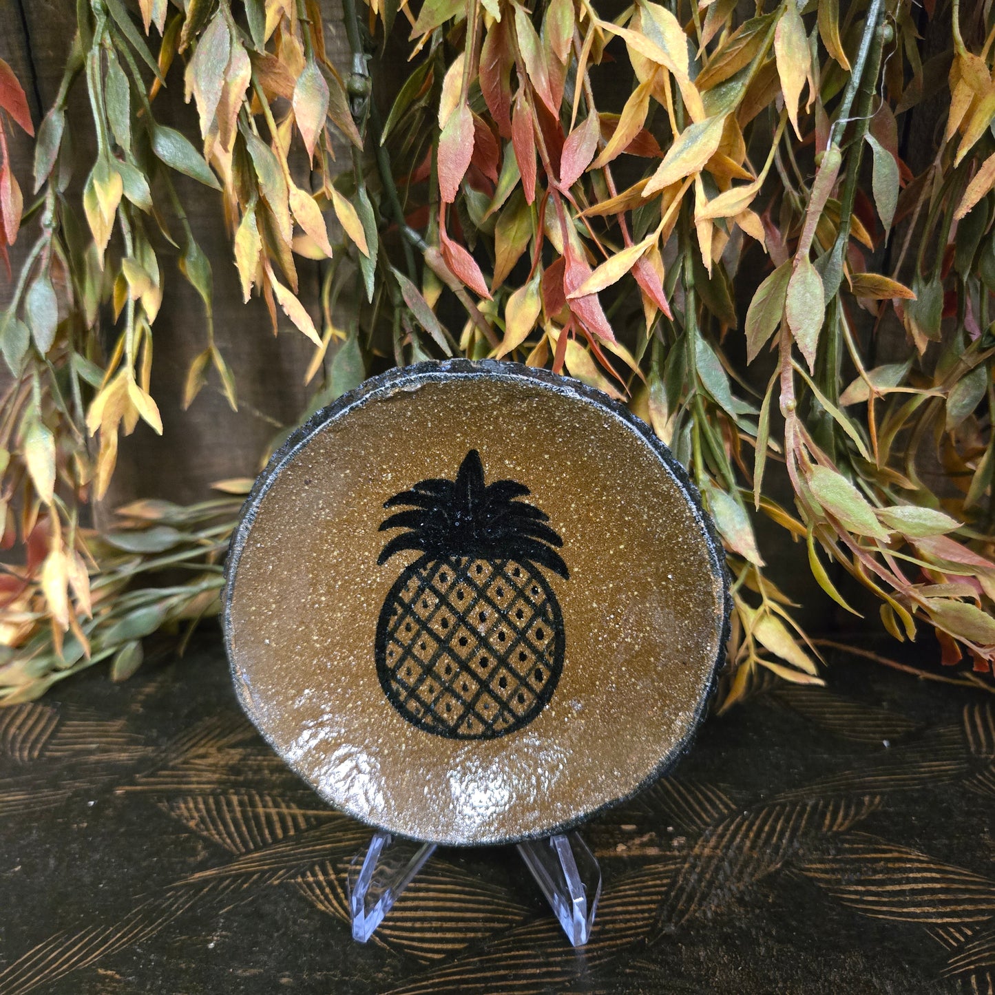 Collection of Mini Round Stoneware Plates