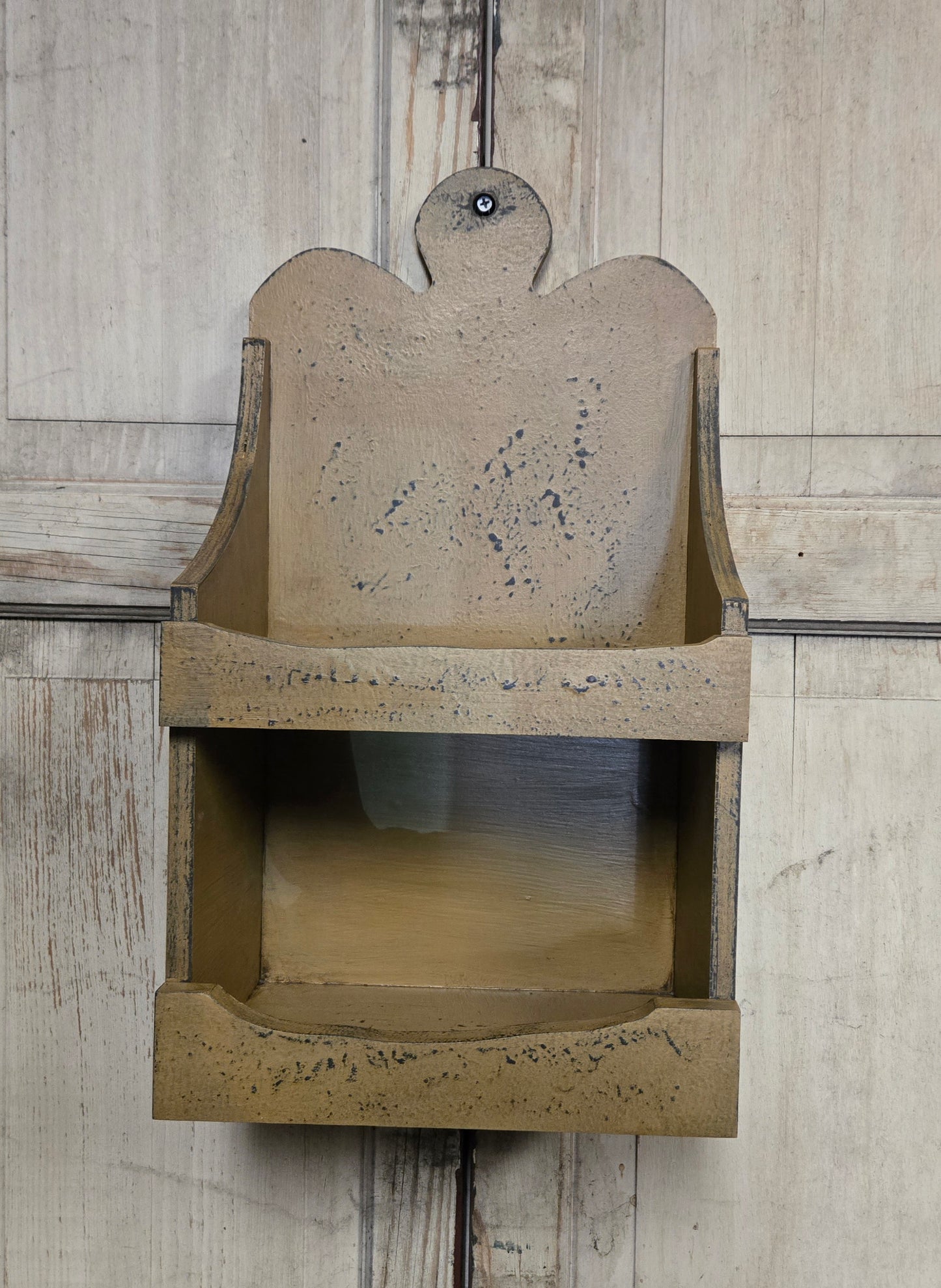 Two Shelf Cabinet - Mustard