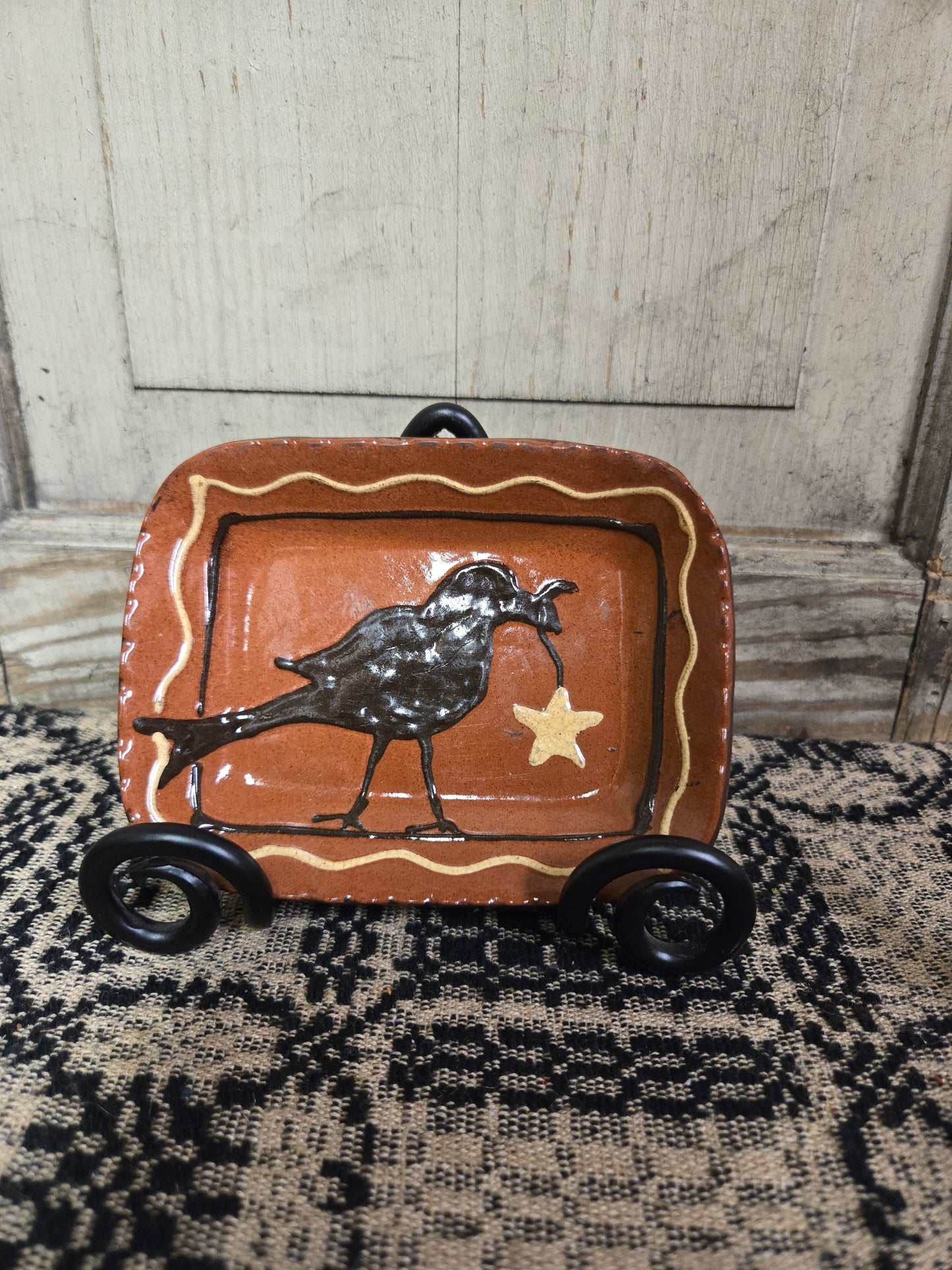 Collection of 3" x 5" Rectangle Plates - Turtle Creek Pottery from the Workshops of David T. Smith