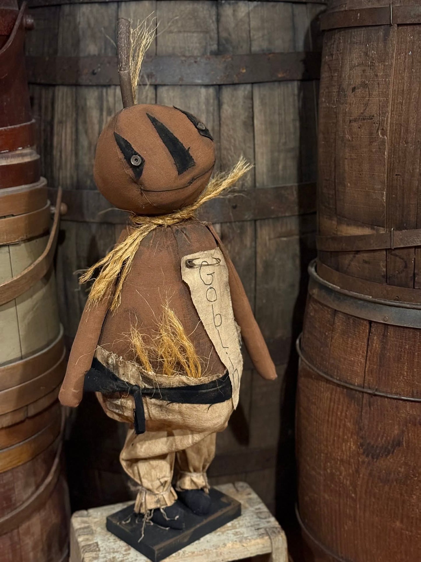 Primitive Goblin Pumpkin Man