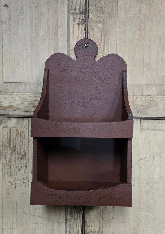 Two Shelf Cabinet - Burgundy