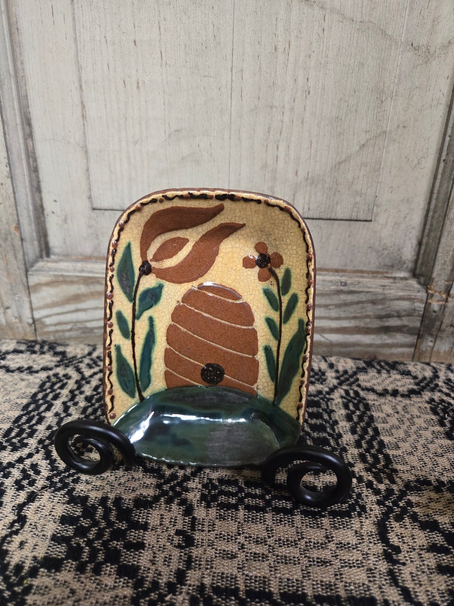 Collection of 3" x 5" Rectangle Plates - Turtle Creek Pottery from the Workshops of David T. Smith
