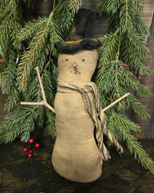 Snowman with Stick Arms