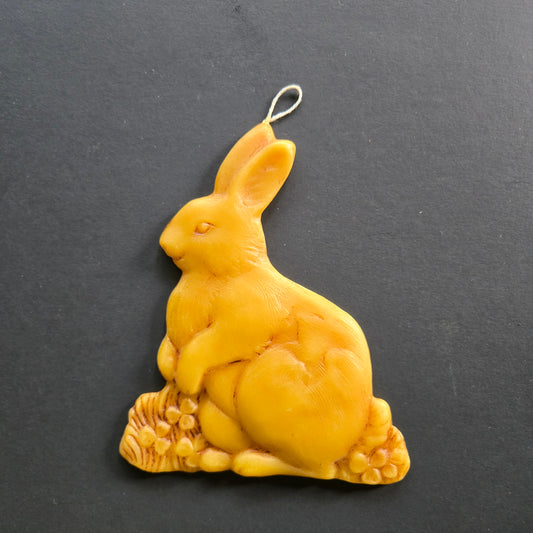 Bunny Beeswax Ornament