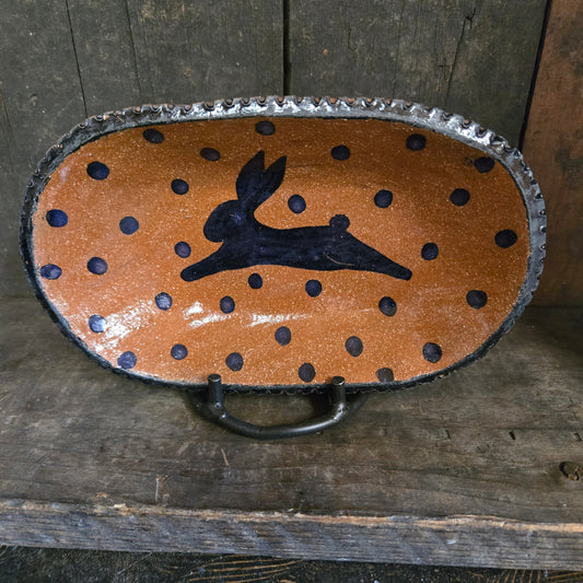 Bunny Stoneware Plate