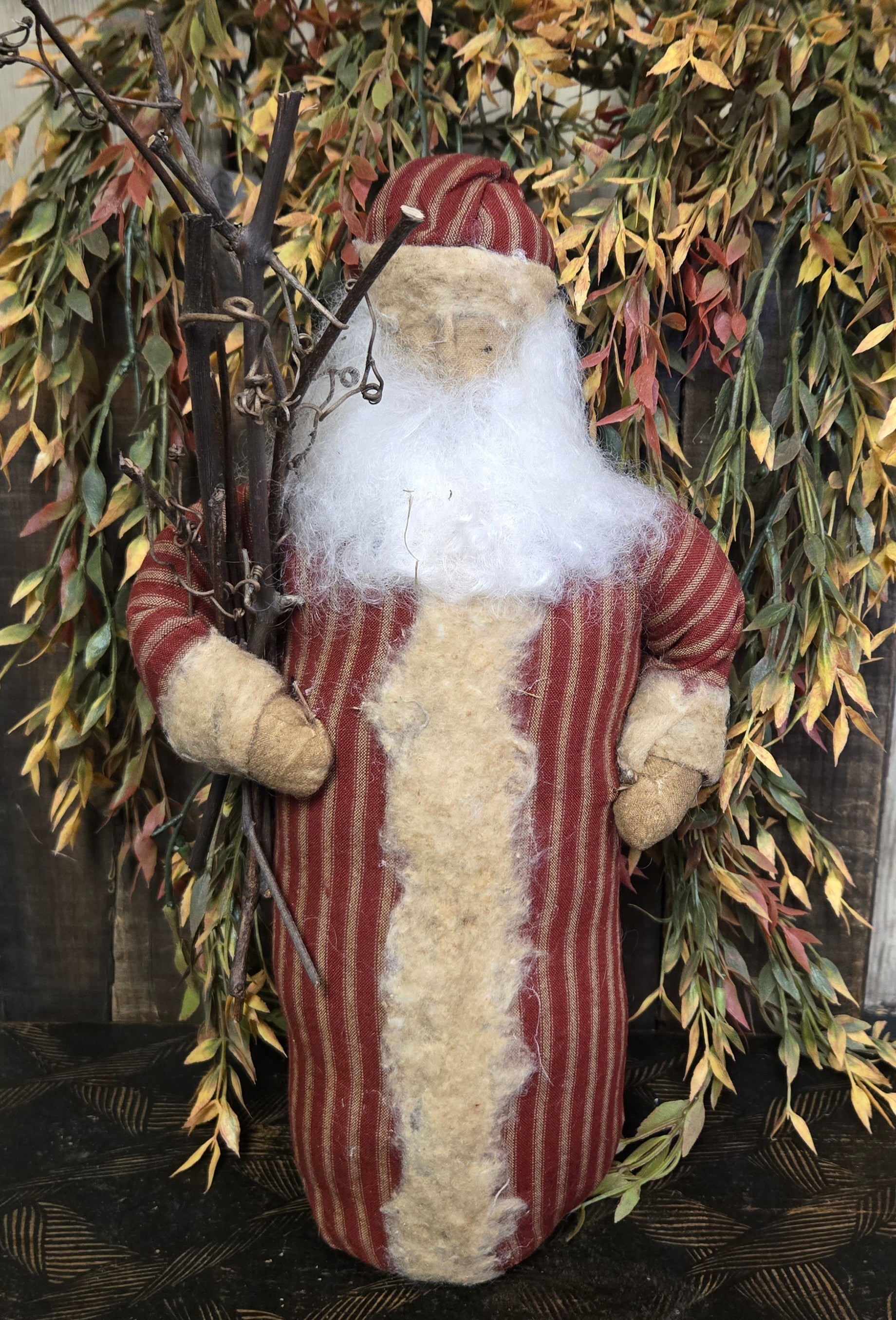 Father Christmas with Red Ticking