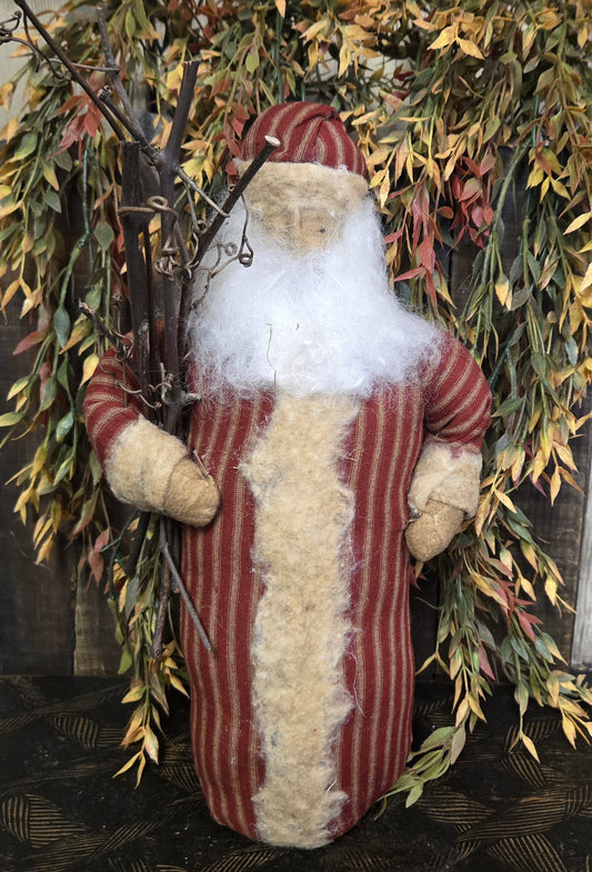 Father Christmas with Red Ticking