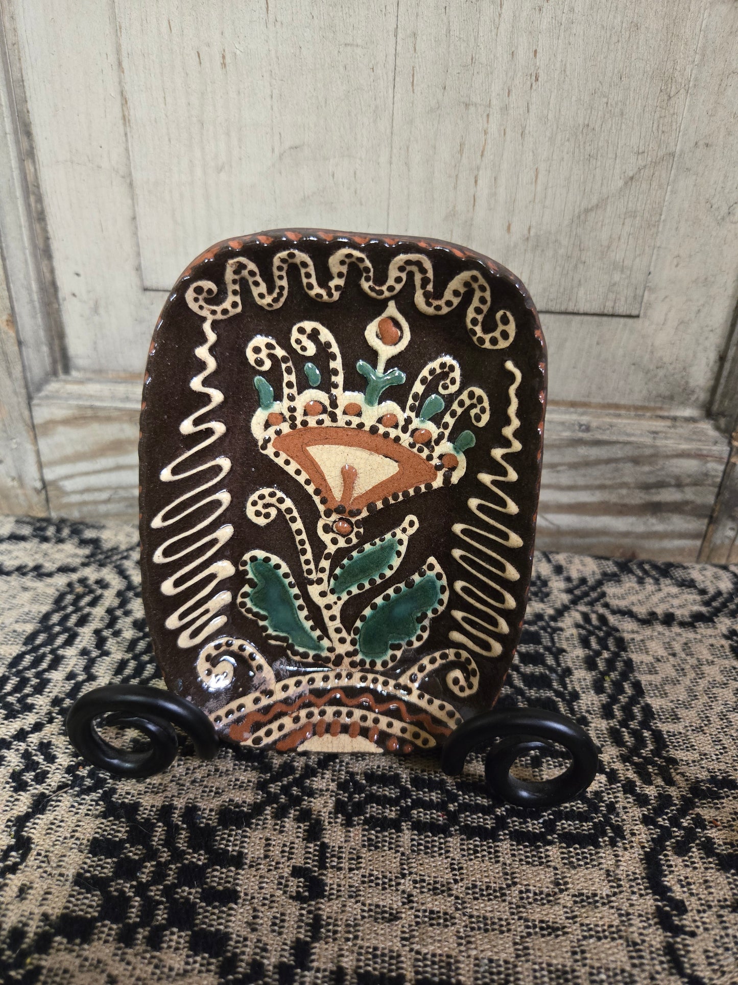 Collection of 3" x 5" Rectangle Plates - Turtle Creek Pottery from the Workshops of David T. Smith