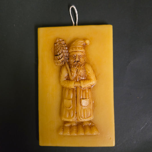 Santa Springerle Plaque - Small