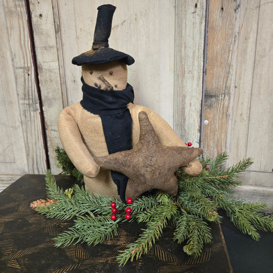 Snowman with Star