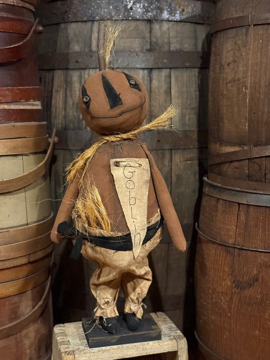 Primitive Goblin Pumpkin Man