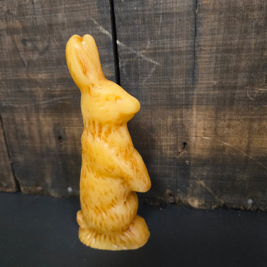 Standing Bunny Beeswax Figure
