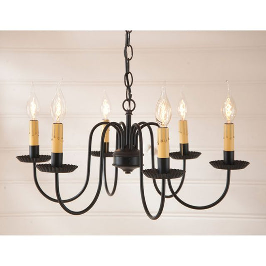 Sheraton Chandelier in Black