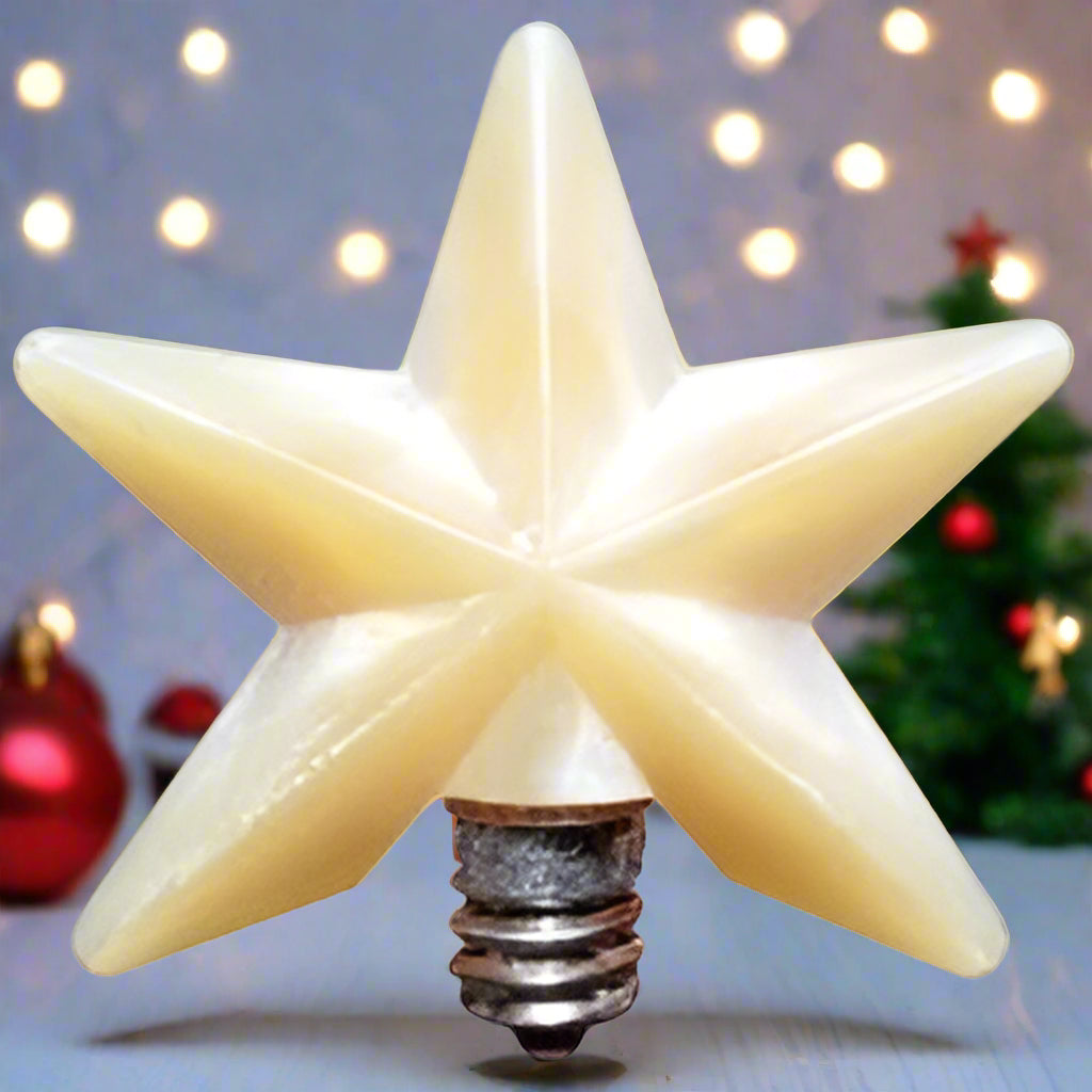 Large star silicone warm light bulb