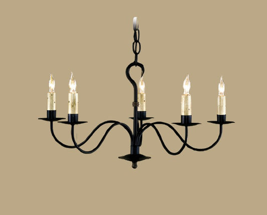 Stoughton Wrought Iron Chandelier