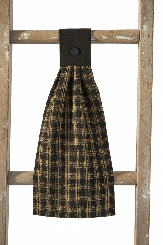 Sturbridge Hand Towel - Black