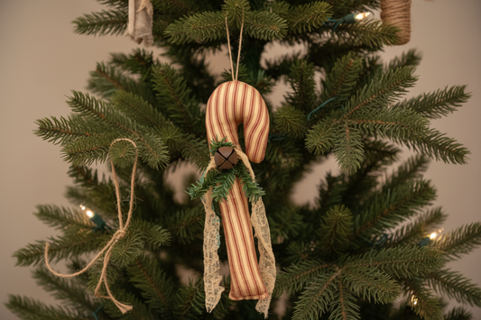 Ticking Stripe Candy Cane