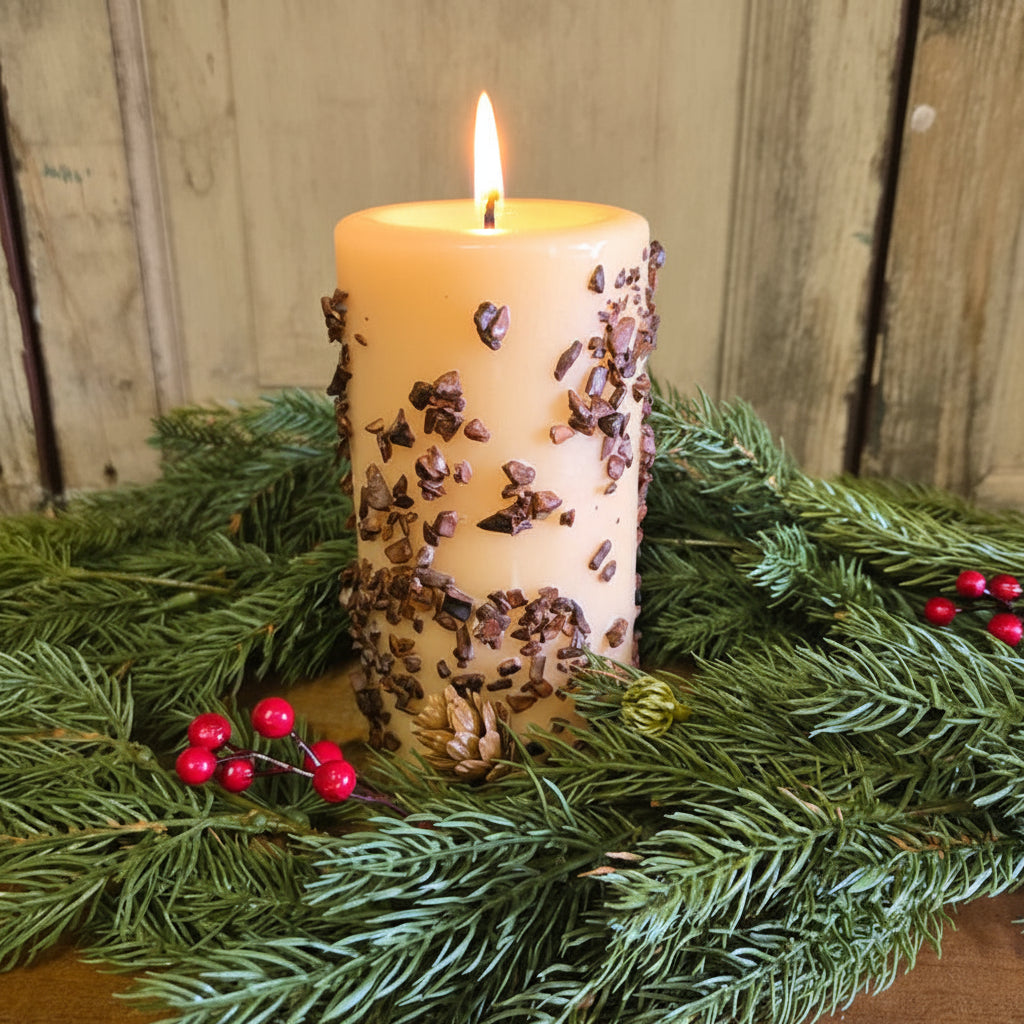 Vanilla Hazelnut Pillar Candle 3" x 6"